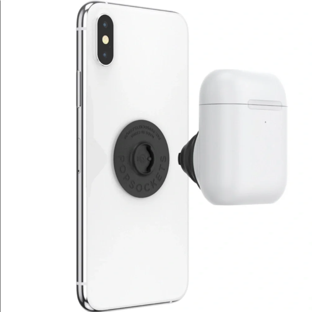 Popsocket - White AirPods PopGrip & Popchain Keychain - Picture 7 of 10